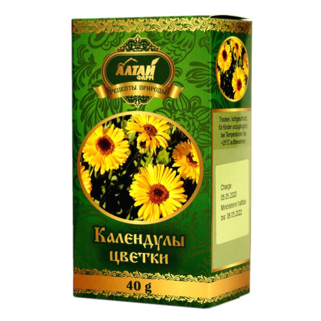 detail Kvetinky kalenduly 40g AltayPharm