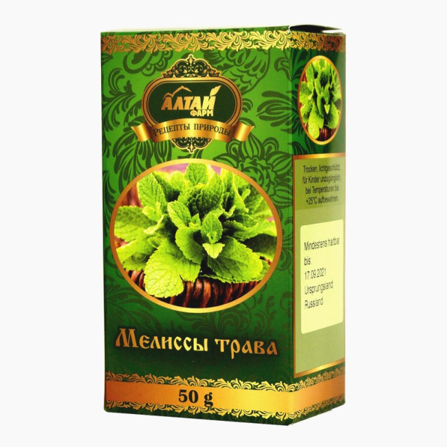 detail Listy melisy 50g Altaj