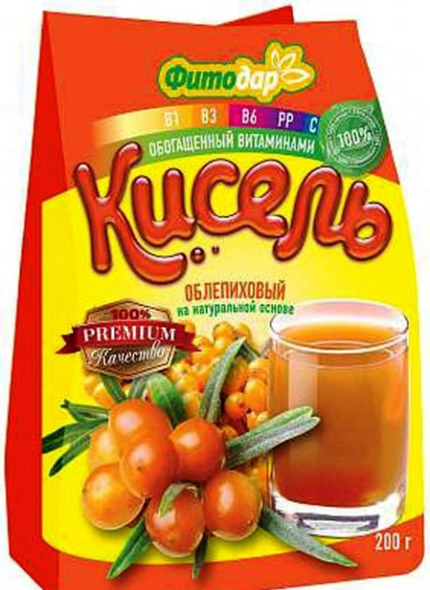 detail Rakytnikový kisel 200g FitoDar