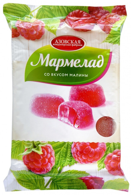 detail Marmeláda malinová 300g Azovskaja