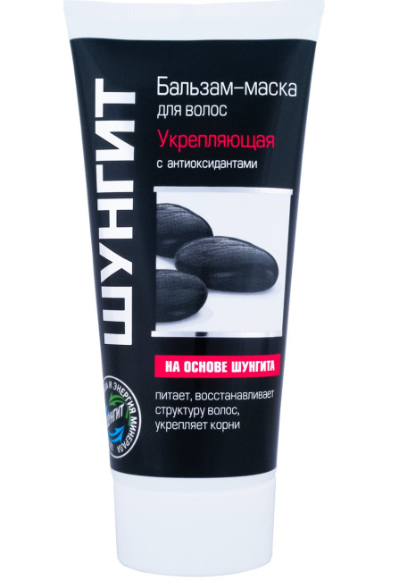 detail Maska-balzám na vlasy posiluící šungit 180ml