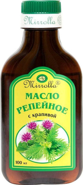 detail Lopúchový olej s korením 100ml Mirrolla