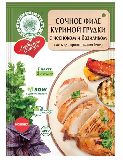 detail Zmes na kurací prsný rezeň 20g V.D.