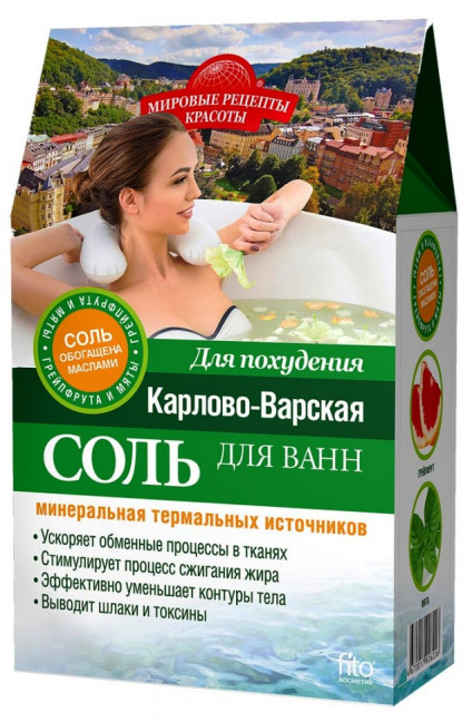 detail Kúpeľová soľ na chudnutie 500g Fito Cosmetic