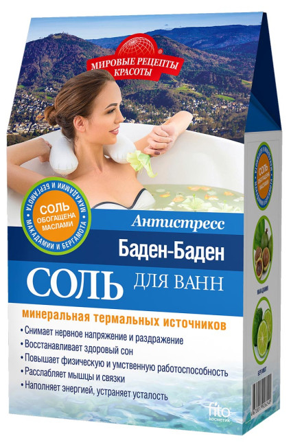 detail Morská soľ Antistress 500g Fito Cosmetic