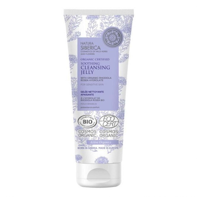detail Upokojujúci čistiaci gél na citlivú pleť 140ml Natura Siberica