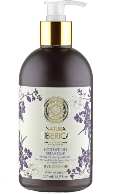 detail Hydratačné krémové mydlo 500 ml Natura Siberica