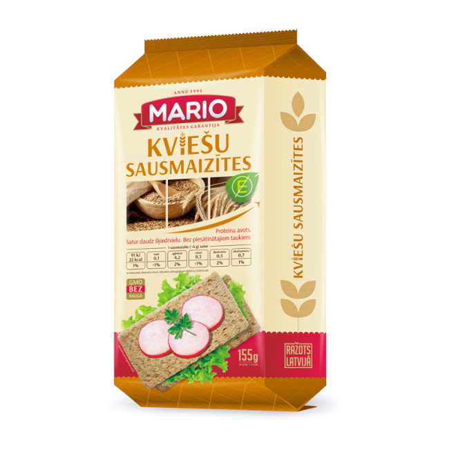 detail Chlebce Pšeničné 155g Mario
