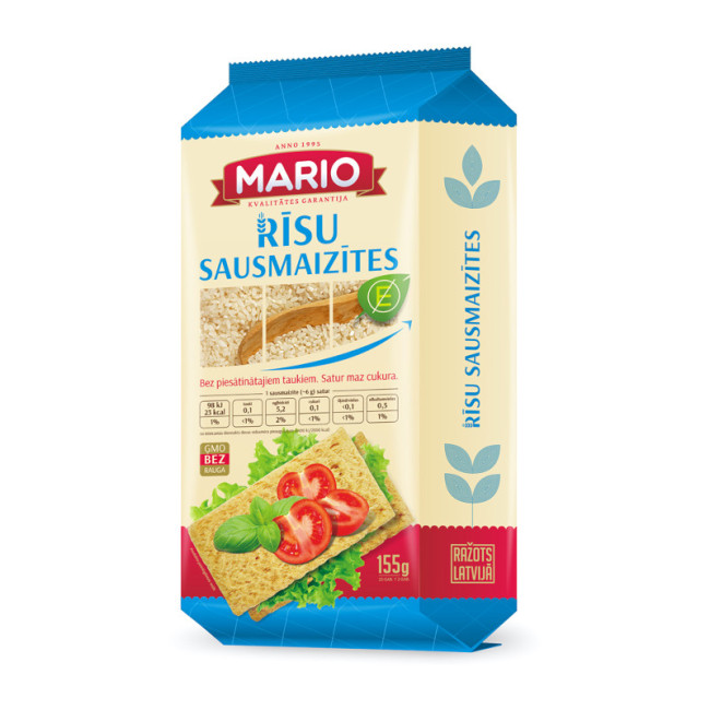 detail Chlebce Ryžové 155g Mario