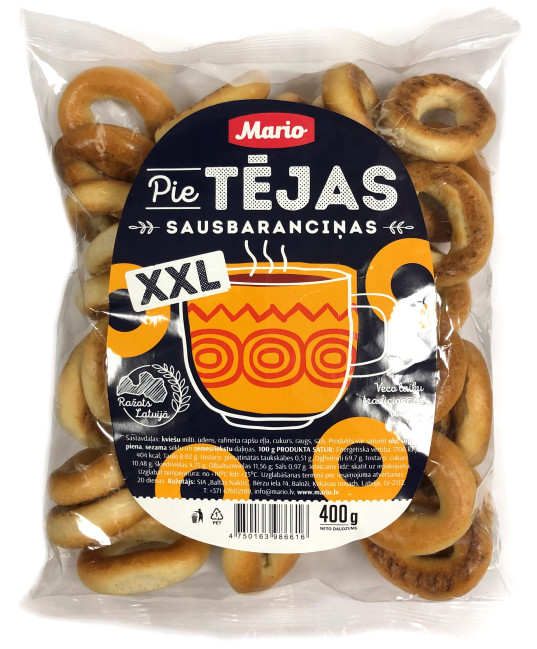 detail Praclíky XXL 400g Mario