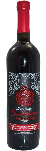 detail Víno z granátového jablka 0,75L Baku Magic