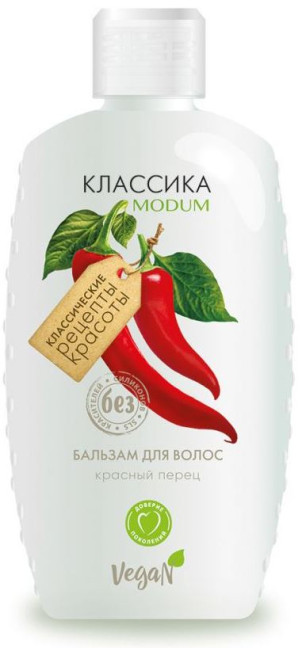 detail Balzam na vlasy peprový 330ml Modum