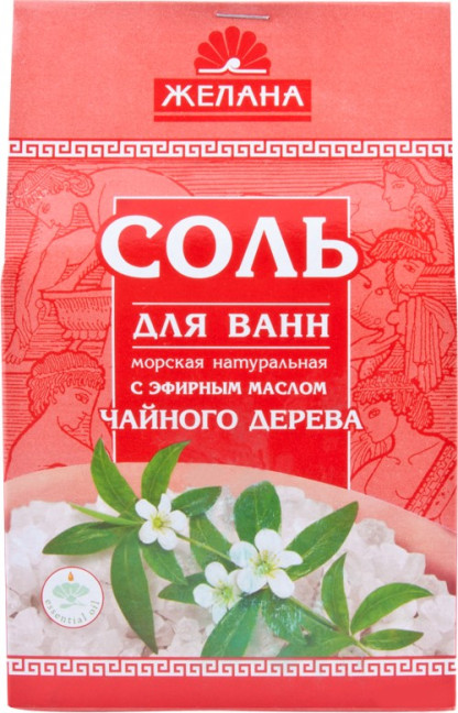 detail Kúpeľová soľ Čajovník 500 g Želaňa