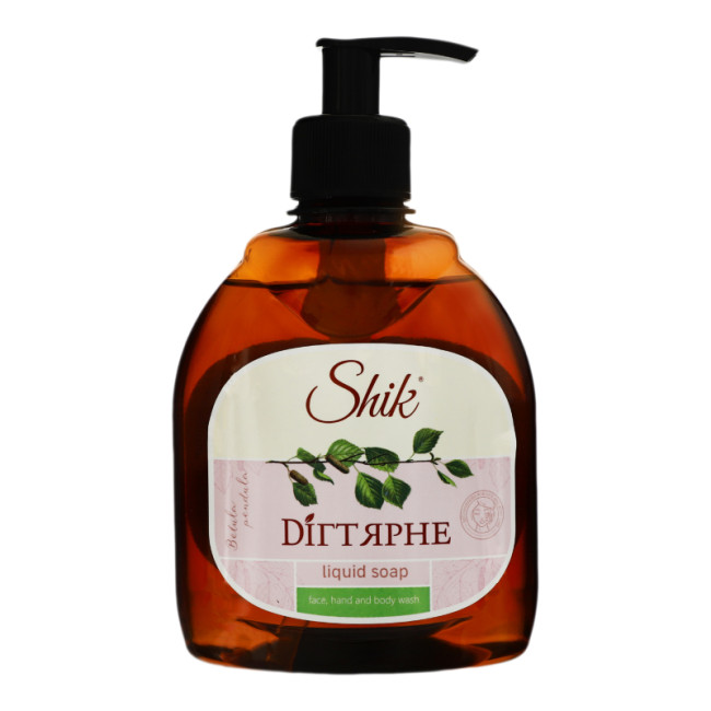 detail Tekuté mydlo dechtové 300g Shik