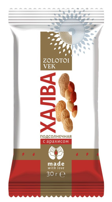 detail Halva mini s arašidami 30 g Zolotoi Vek