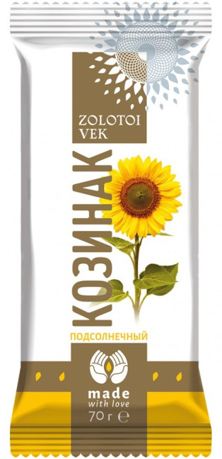 detail Slunečnicový kozinak 70g Zolotoj věk
