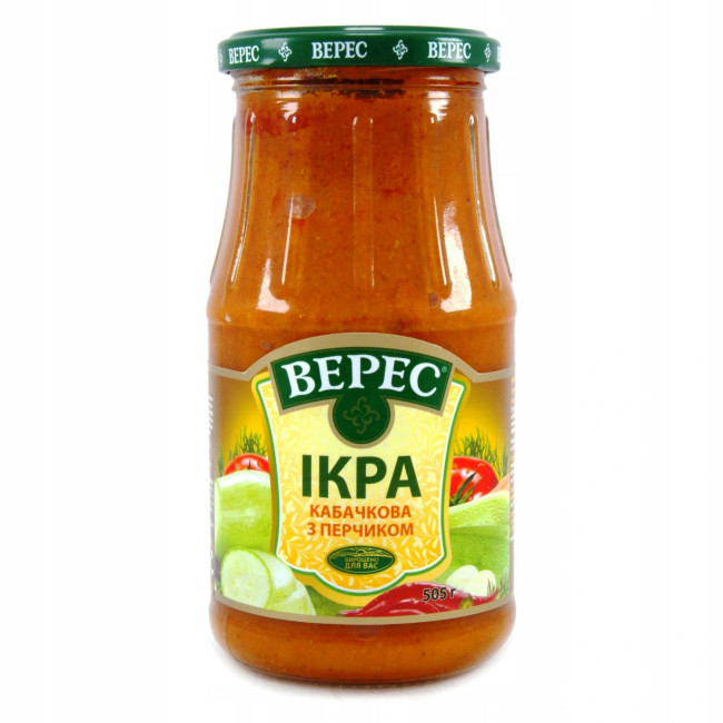 detail Cuketová nátierka Pálivá Veres 500g