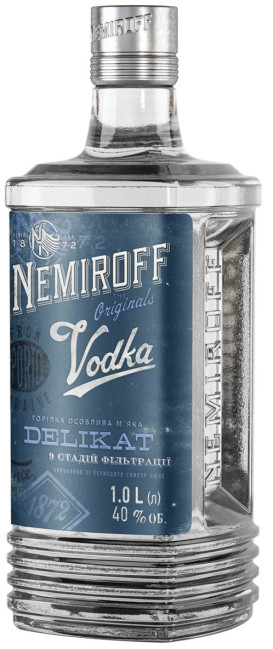 detail Vodka Nemiroff DELIKAT 1L 40% 
