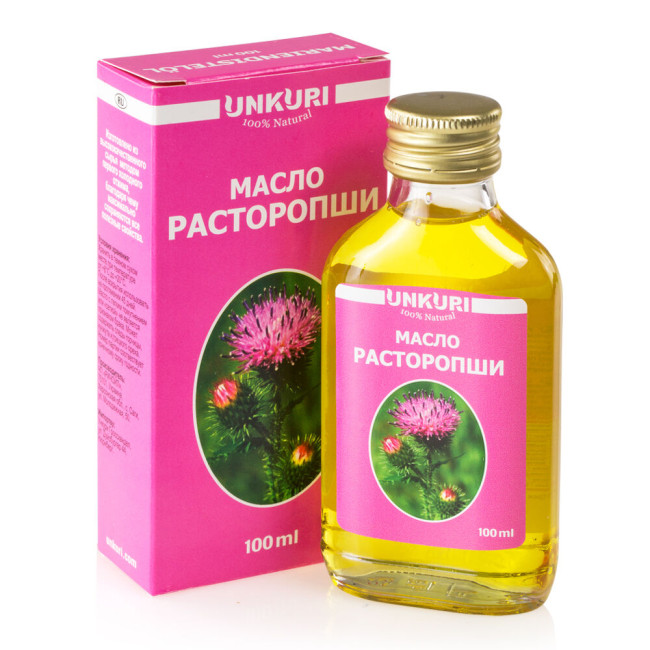 detail Olej z ostropestreca 100ml Unkuri
