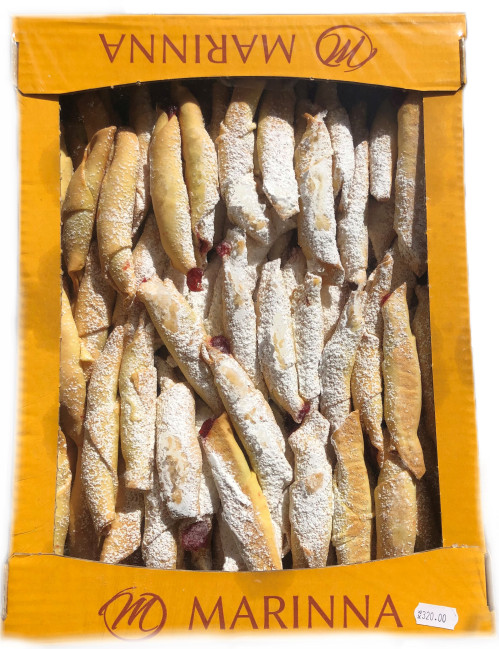 detail Sušienky s džemom v práškovom cukre 1,8kg