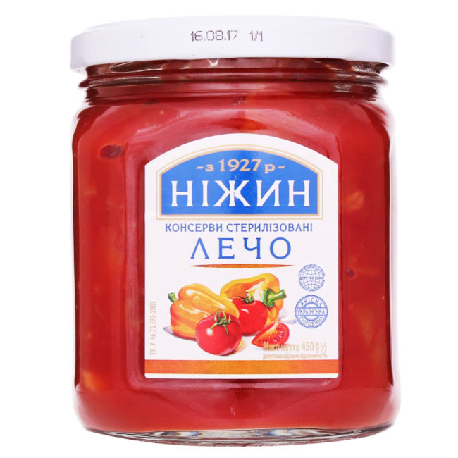 detail Lečo Něžin 450g