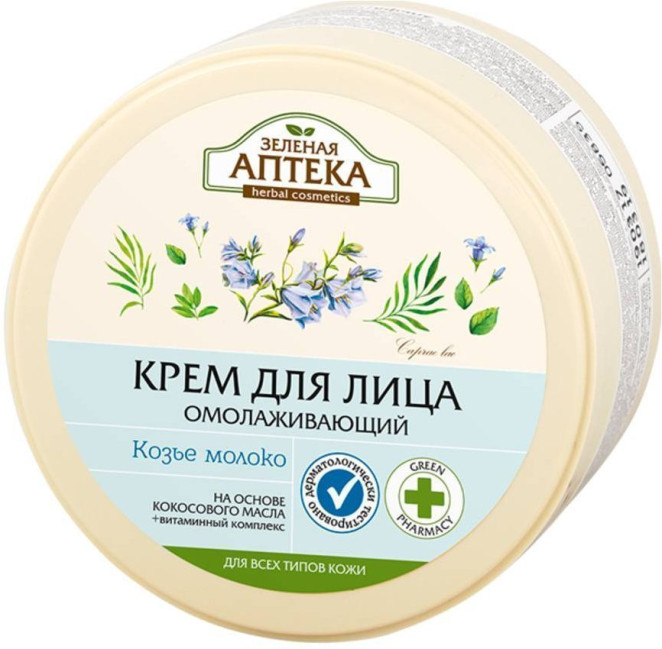 detail Krém na obličej Kozí mléko 200 ml