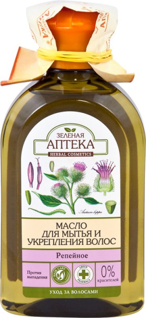 detail Lopuchový olej na vlasy Z.A. 250ml