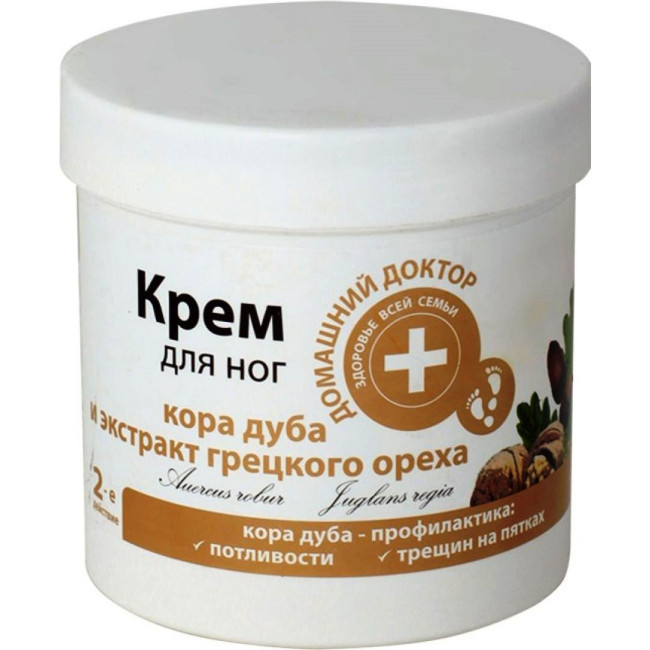 detail Krém na nohy dubová kůra D.D. 250ml