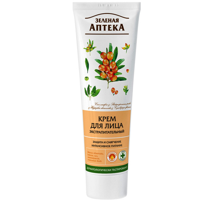 detail Krém na tvár výživný 100ml Zelenaya Apteka