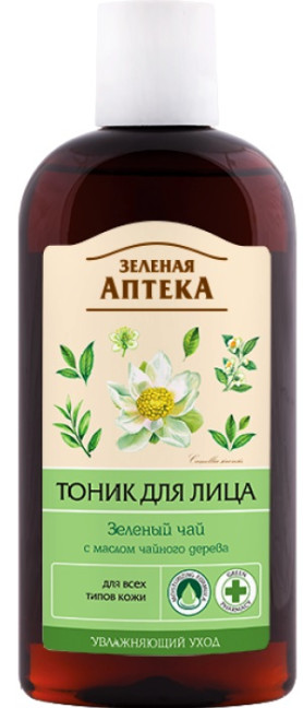detail Pletová voda zelený čaj Z.A. 200ml