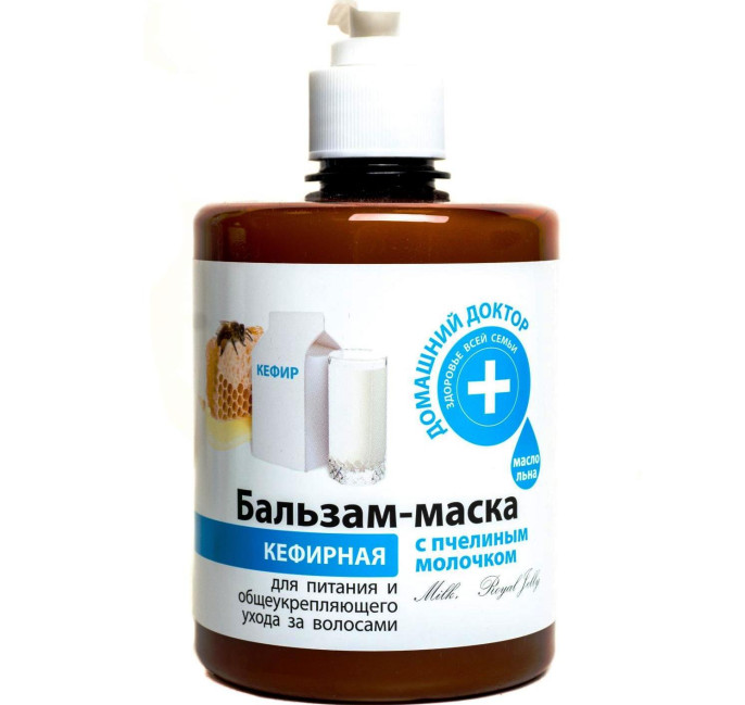 detail Balzám-maska na vlasy kefirová D.D. 500ml