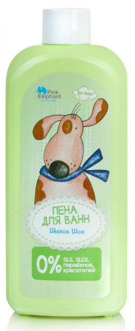 detail Dětská pěna do koupele Šon 500ml Pink Elephant