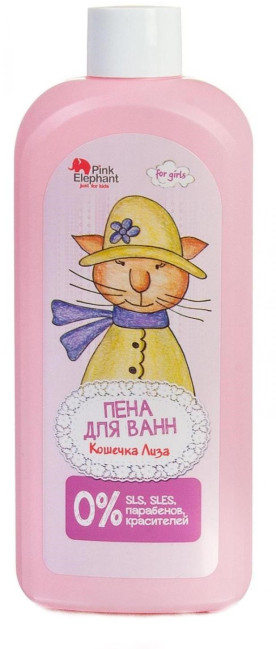 detail Dětská pěna do koupele Liza 500ml Pink Elephant