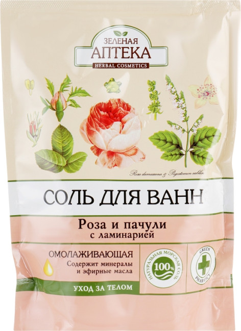 detail Koupelová sůl 500g Růže a pačuli Z.A.