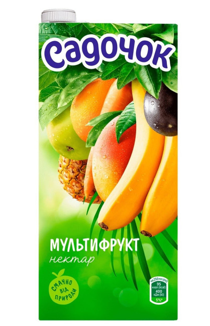 detail Multifruktový džús 0,95L Sadoček