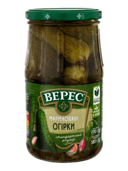 detail Nakládané okurky Veres 385g