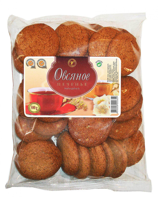 detail Ovesné sušenky Franzelutsa 500g