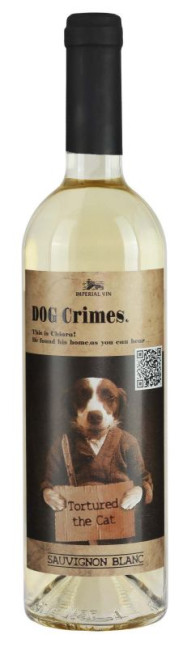 detail Biele polosuché víno Sauvignon Blanc 0,75L DOG