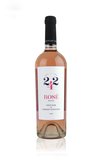 detail Ružové suché víno Pinot Gris 0,75 L