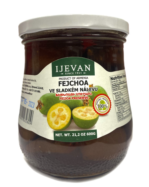 detail Fejchoa v sladkom náleve 600g Ijevan