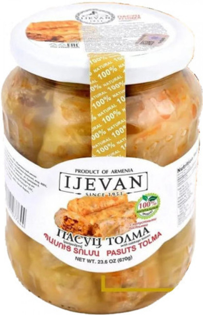 detail Závitky v kapustovom liste 670g Ijevan