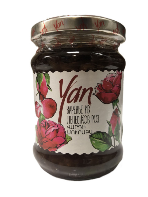 detail Zavarenina z lístkov ruží 300g YAN