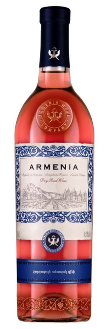 detail Ružové suché víno Armenia 0,75L