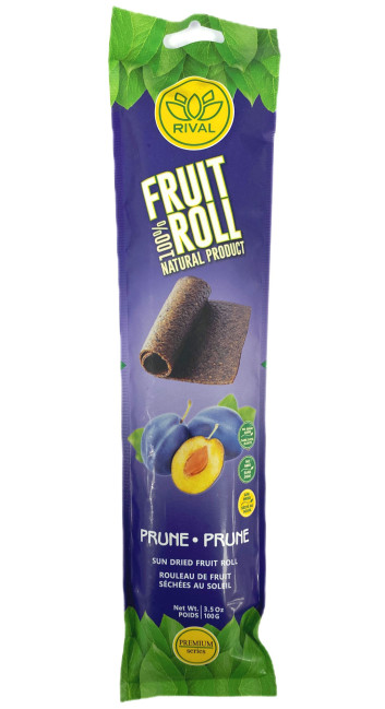 detail Rolka zo sušených sliviek 100g RIVAL