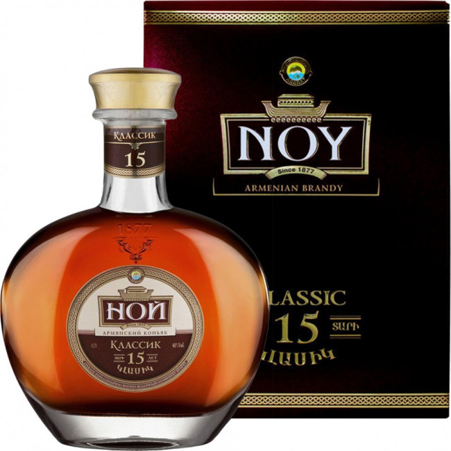 detail Brandy Classic 15 rokov 0,5L 40% NOY 