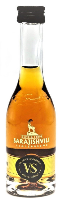 detail Brandy VS 0,05L 40% Sarajishvili  