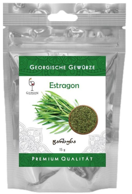detail Listy estragónu 15g Georgian Production