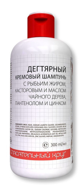detail Dehtový šampon Záchranář 300ml