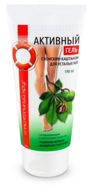 detail Gél na unavené nohy 190ml