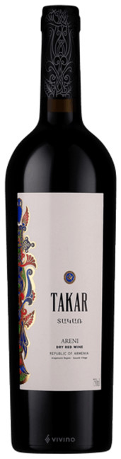 detail Červené suché víno 0,75L Takar